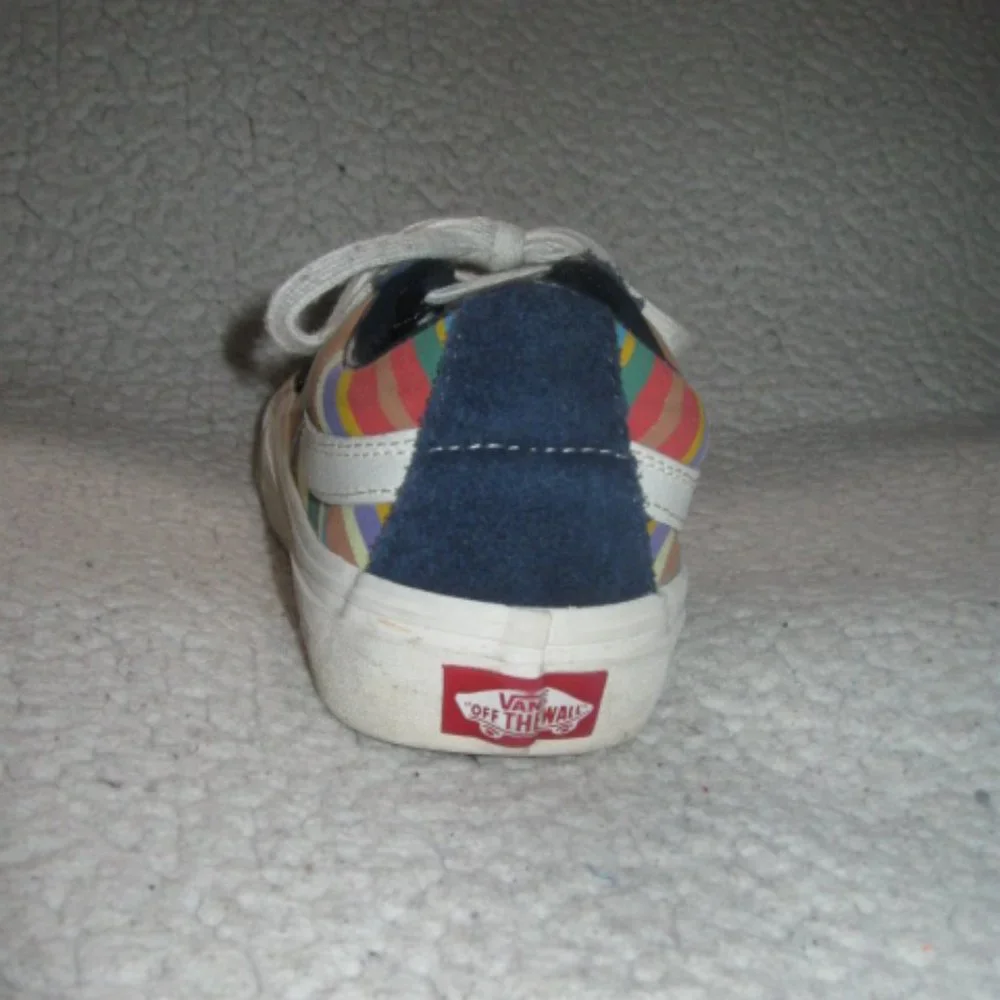 Vans Sk8 Reissue Retro Striped Low Top Shoes